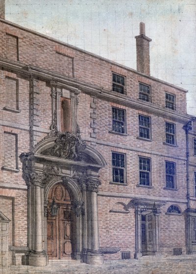 The Old Entrance to Merchant Taylors