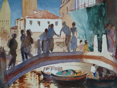 Ponte dei Pugni – last of the sun by Wilson Clive