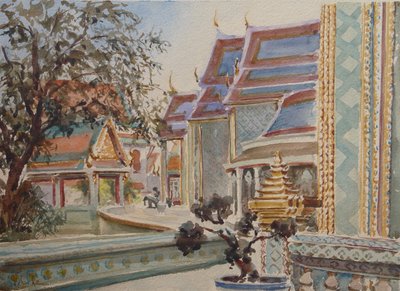 Wat Ratchaborpit, Bangkok by Wilson Clive