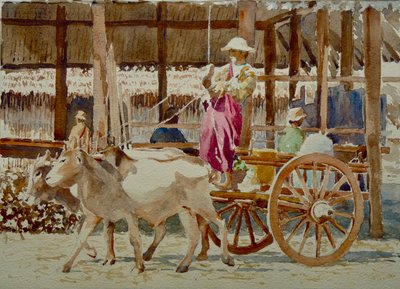 Thaung Tho Market, Off at the Double by Wilson Clive