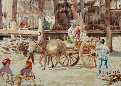 909 Thaung Tho market, heading home by Wilson Clive