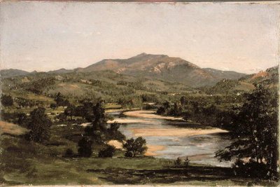 Study for Welch Mountain from West Compton, New Hampshire by Winckworth Allan Gay