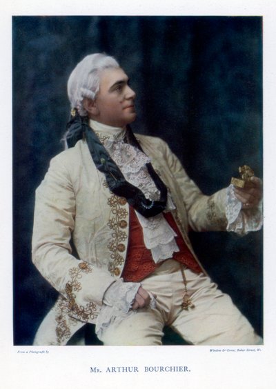 Arthur Bourchier, English actor by Window and Grove
