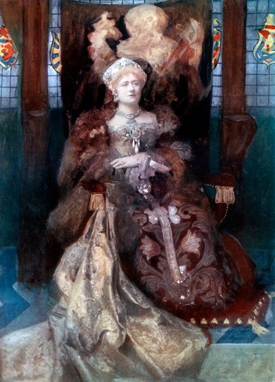 Ellen Terry in Henry VIII by Window and Grove