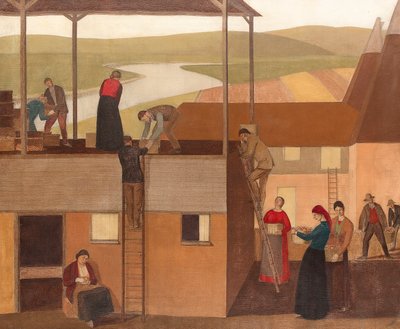 Design for Wall Decoration, c.1918 by Winifred Knights