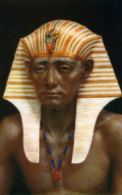Amenemhat III, Ancient Egyptian Pharaoh of the 12th Dynasty, 19th Century BC, 1926 by Winifred Mabel Brunton