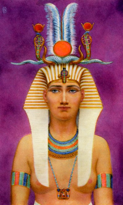 Hatshepsut, Ancient Egyptian Queen of the 18th Dynasty, 15th Century BC, 1926 by Winifred Mabel Brunton