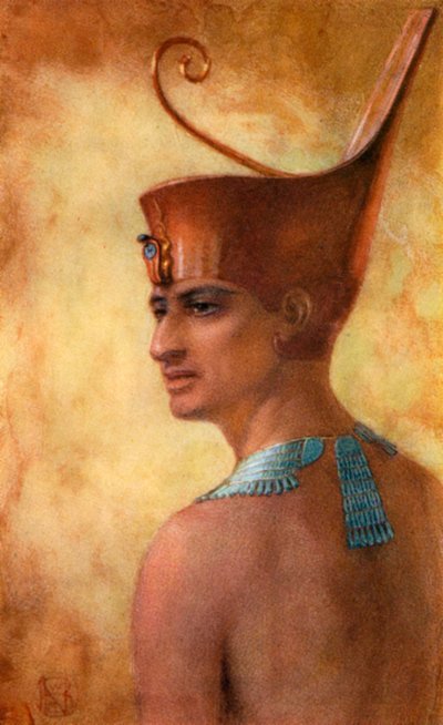 Pepi I, Ancient Egyptian pharaoh of the 6th dynasty, 24th-23rd century BC, 1926 by Winifred Mabel Brunton