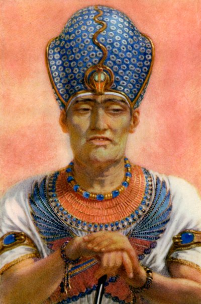 Rameses III, Ancient Egyptian pharaoh of the 20th Dynasty, 12th century BC, 1926 by Winifred Mabel Brunton
