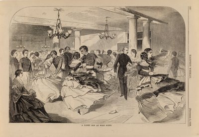 A Cadet Hop at West Point, from Harper