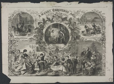 A Merry Christmas and a Happy New Year by Winslow Homer