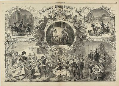 A Merry Christmas and a Happy New Year by Winslow Homer