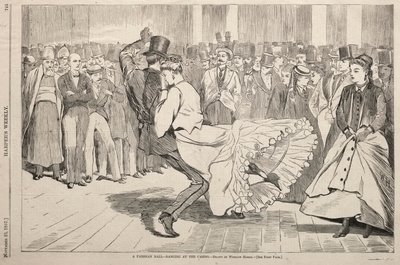A Parisian Ball - Dancing at the Casino by Winslow Homer