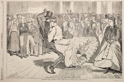 A Parisian Ball - Dancing at the Casino, 1867 by Winslow Homer