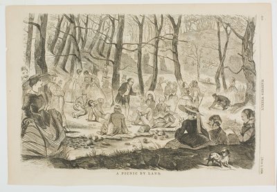 A Picnic By Land by Winslow Homer