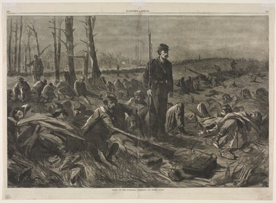 Army of the Potomac - Sleeping on Their Arms by Winslow Homer