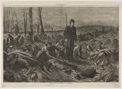 Army of the Potomac - Sleeping on Their Arms by Winslow Homer