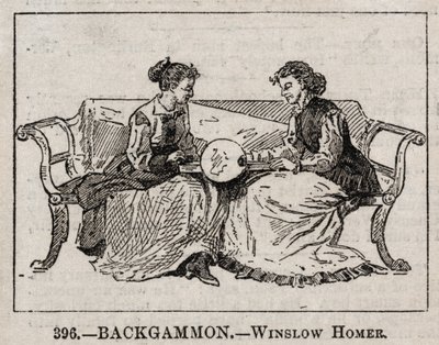 Backgammon by Winslow Homer