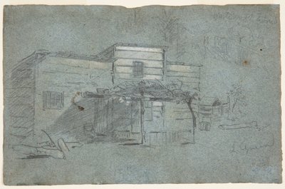 Clapboard Shack by Winslow Homer
