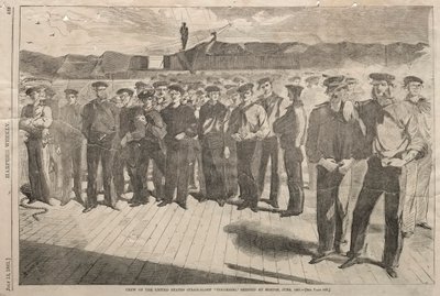 Crew of the United States Steam-Sloop Colorado, Shipped at Boston, June 1861, 1861 by Winslow Homer