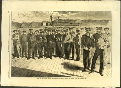 Crew of the United States Steam Sloop "Colorado" Shipped at Boston, June, 1861 by Winslow Homer