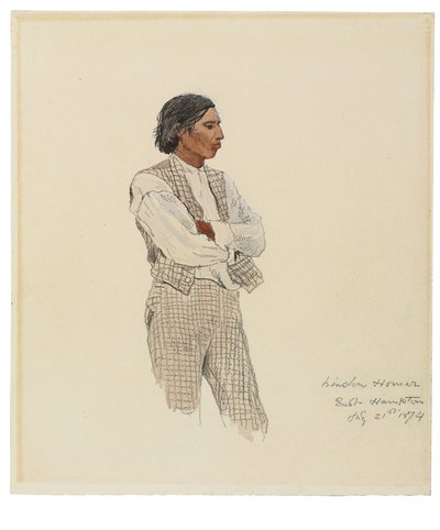 David Pharaoh, The Last of the Montauks by Winslow Homer