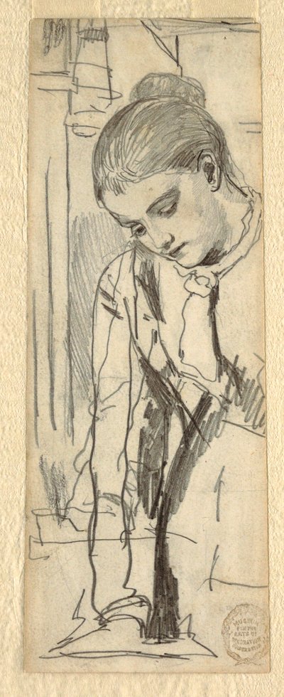 Figure of a Woman, 1870–80 by Winslow Homer