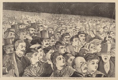 Fire-Works on the Night of the Fourth of July by Winslow Homer