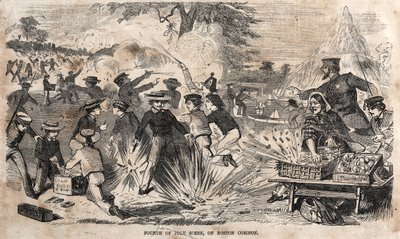 Fourth of July Scene, on Boston Common, 1859 by Winslow Homer