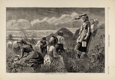 Gathering Berries by Winslow Homer