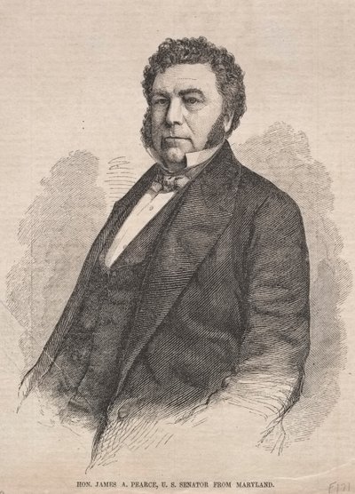 Hon. James A. Pearce, U. S. Senator from Maryland by Winslow Homer