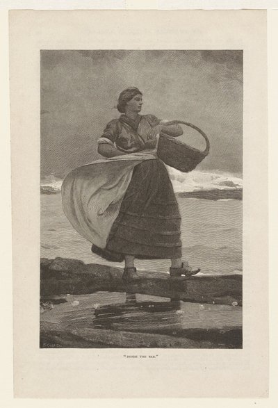 Inside the Bar by Winslow Homer