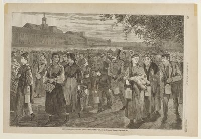 New England Factory Life - Bell-Time by Winslow Homer