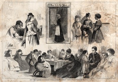 New York Charities - St. Barnabas House, 304 Mulberry Street by Winslow Homer