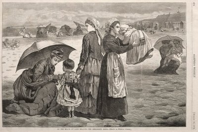 On the Beach at Long Branch - The Children