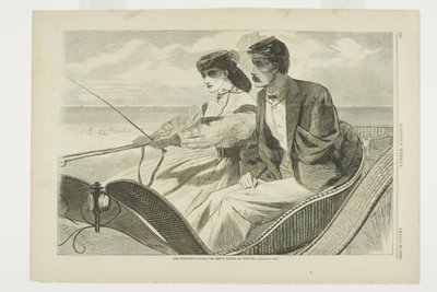 Our Watering Places—The Empty Sleeve at Newport by Winslow Homer