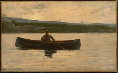 Playing a Fish by Winslow Homer