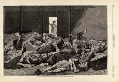 Station-House Lodgers, from Harper
