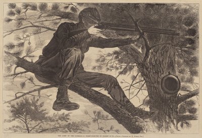 The Army of the Potomac - A Sharp-Shooter on Picket Duty by Winslow Homer
