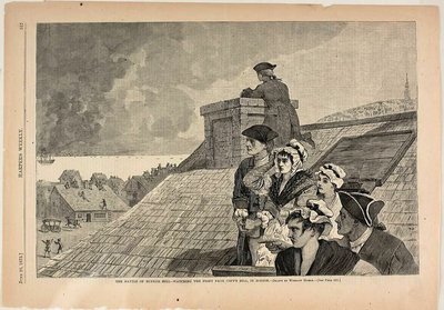 The Battle of Bunker Hill—Watching the Fight from Copp