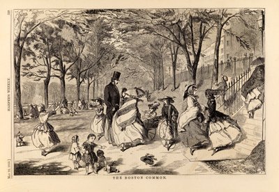 The Boston Common, from Harper