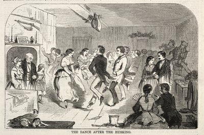 The Dance after the Husking by Winslow Homer