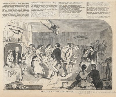 The Dance after the Husking by Winslow Homer