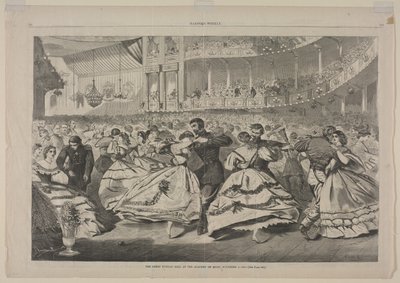 The Great Russian Ball at the Academy of Music by Winslow Homer