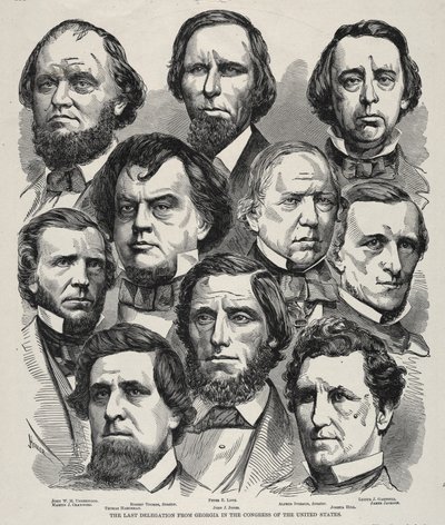 The Last Delegation from Georgia in the Congress of the United States by Winslow Homer