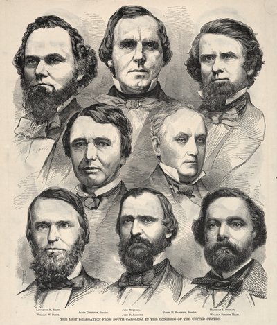 The Last Delegation from South Carolina in the Congress of the United States by Winslow Homer