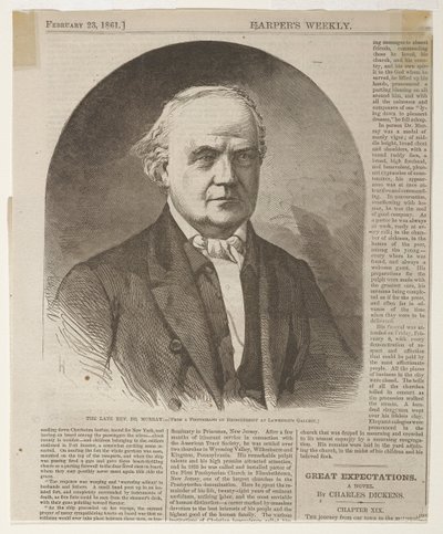 The Late Rev. Dr. Murray by Winslow Homer