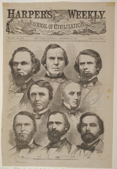 The Seceding South Carolina Delegation by Winslow Homer