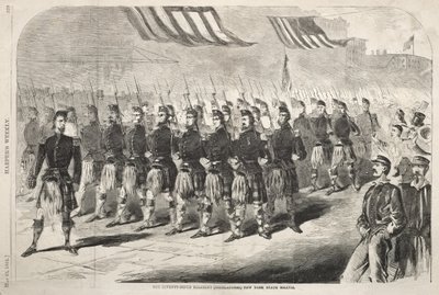 The Seventy-Ninth Regiment (Highlanders) New York State Militia by Winslow Homer