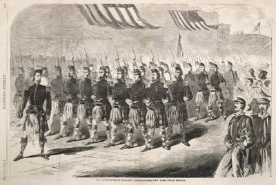 The Seventy-Ninth Regiment Highlanders New York State Militia by Winslow Homer